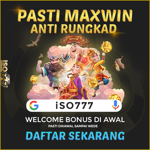 ISO777 Slot: Situs Judi Online Aman, Resmi, dan Terpercaya